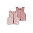 NoNo - Fluffy Fur Reversible Padded Gilette Katya - Vintage Rose