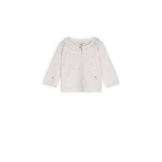 Petite Maison Petite Maison - Longsleeve Ruffle Kaya - AOP Navy