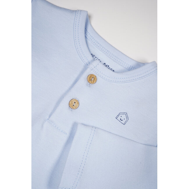 Petite Maison - Longsleeve Ko - Heather Blue