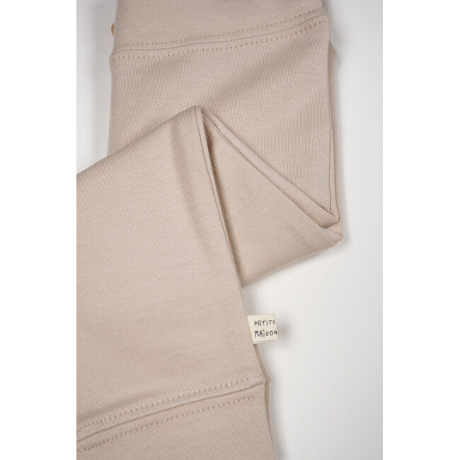 Petite Maison - Jersey Pants Sky - Oatmeal