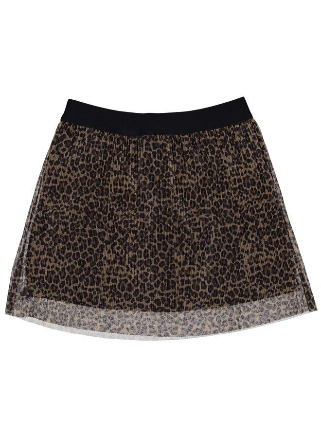 Quapi - Skirt Zola - AOP Brown Animal