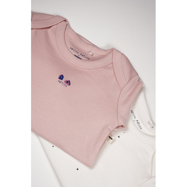 Petite Maison - Romper Shion - Pastel Pink