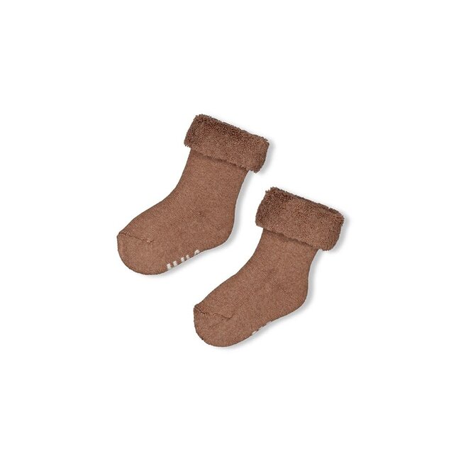Feetje - Sok Bruin Melange - Hedge Hugs