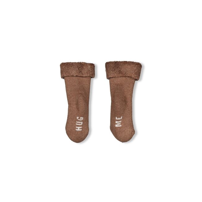 Feetje - Sok Bruin Melange - Hedge Hugs