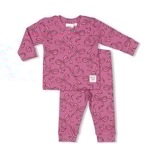 Feetje Feetje - Baby Pyjama Bibi Bow Lila - Premium Sleepwear