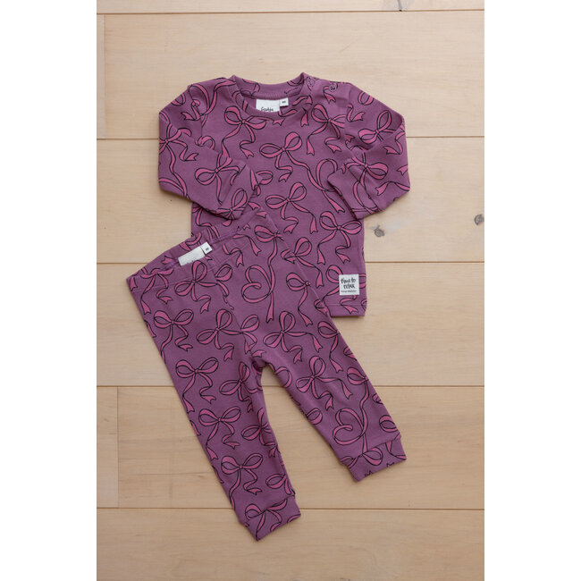 Feetje - Baby Pyjama Bibi Bow Lila - Premium Sleepwear