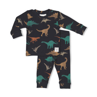 Feetje Feetje - Baby Pyjama Davy Dino Antraciet - Premium Sleepwear