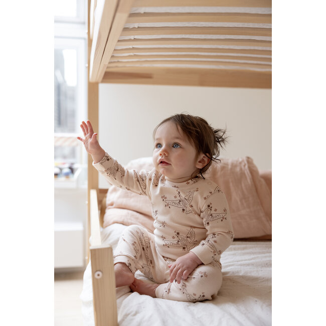 Feetje - Baby Pyjama Betsy Bird Roze - Premium Sleepwear
