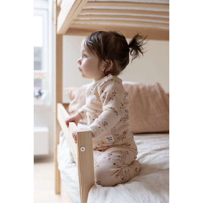 Feetje - Baby Pyjama Betsy Bird Roze - Premium Sleepwear