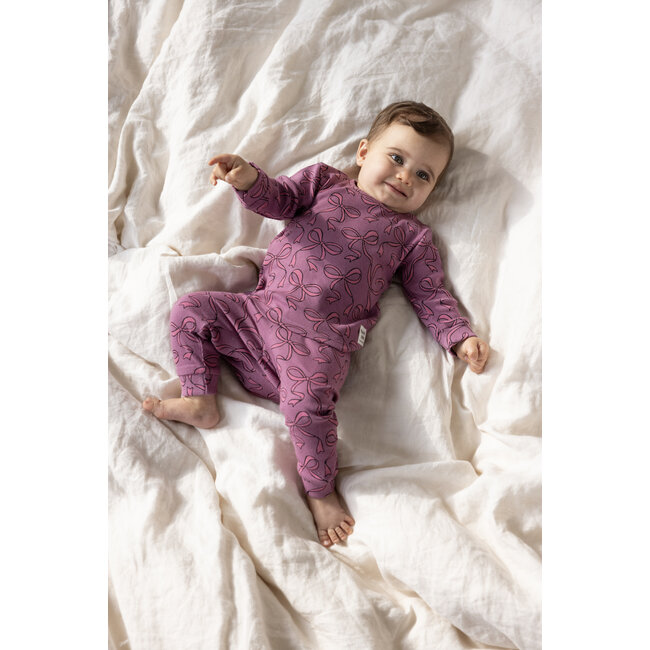 Feetje - Baby Pyjama Bibi Bow Lila - Premium Sleepwear
