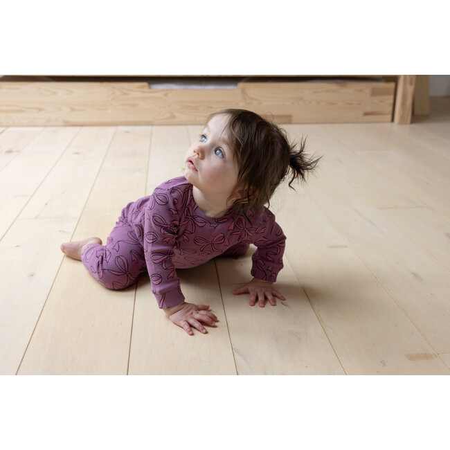 Feetje - Baby Pyjama Bibi Bow Lila - Premium Sleepwear