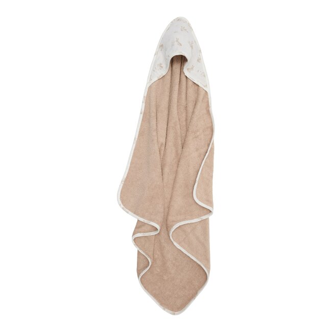 Little Dutch - Badcape Hydrofiel Baby Bunny - Newborn Naturals