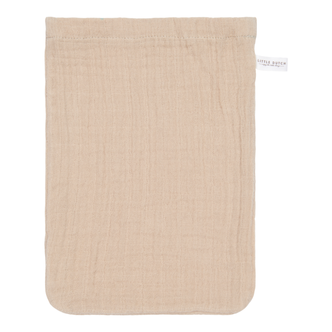 Little Dutch - Washandjes Set Hydrofiel Baby Bunny - Newborn Naturals