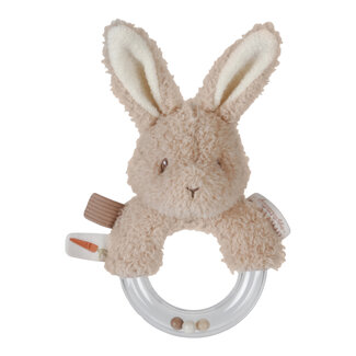 Little Dutch Little Dutch - Ringrammelaar Baby Bunny - Newborn Naturals