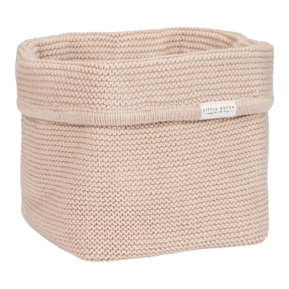 Little Dutch Little Dutch - Gebreide Opbergmand Klein - Beige