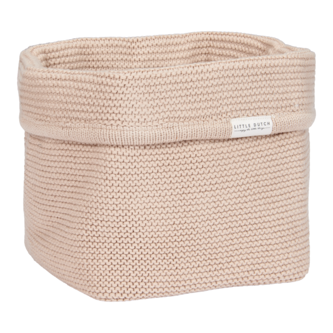 Little Dutch - Gebreide Opbergmand Klein - Beige