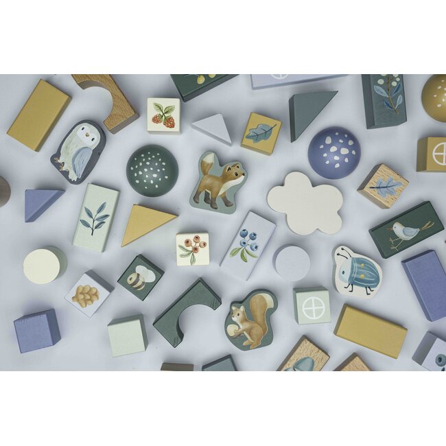 Little Dutch - Bouwblokken - Forest Friends