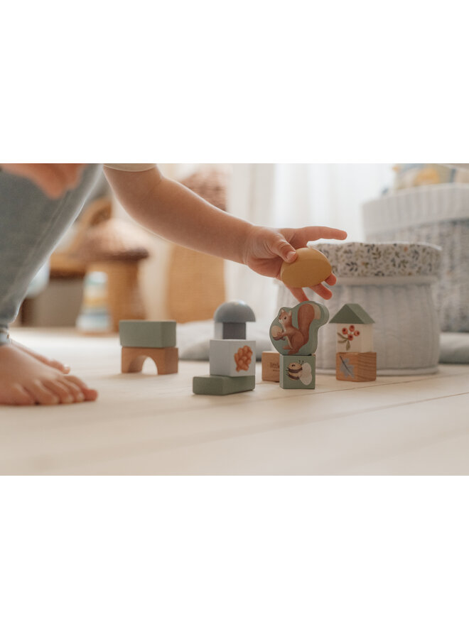 Little Dutch - Bouwblokken - Forest Friends