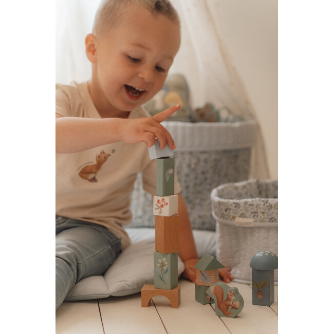 Little Dutch - Bouwblokken - Forest Friends