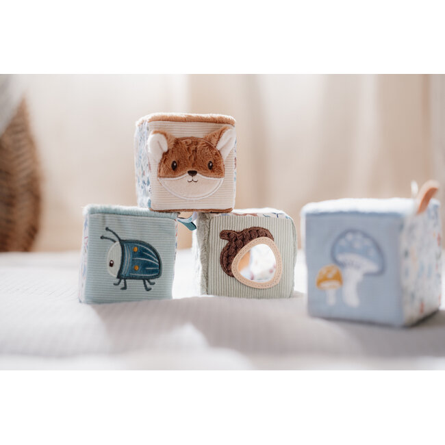 Little Dutch - Zachte Blokkenset - Forest Friends