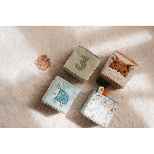 Little Dutch - Zachte Blokkenset - Forest Friends