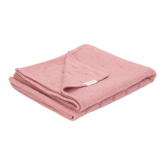Little Dutch Little Dutch - Ledikantdeken Gebreid - Pure Pink Blush