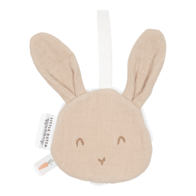 Little Dutch - Speendoekje Hydrofiel Konijn - Newborn Naturals