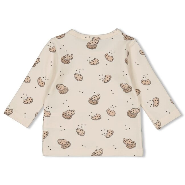 Feetje - Longsleeve AOP Offwhite - Cute Cookie