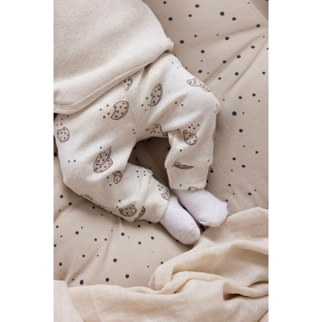 Feetje - Overslagshirt Rib Offwhite Melange - Cute Cookie