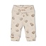 Feetje - Broek AOP Rib Offwhite Melange - Cute Cookie