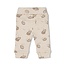 Feetje - Broek AOP Rib Offwhite Melange - Cute Cookie