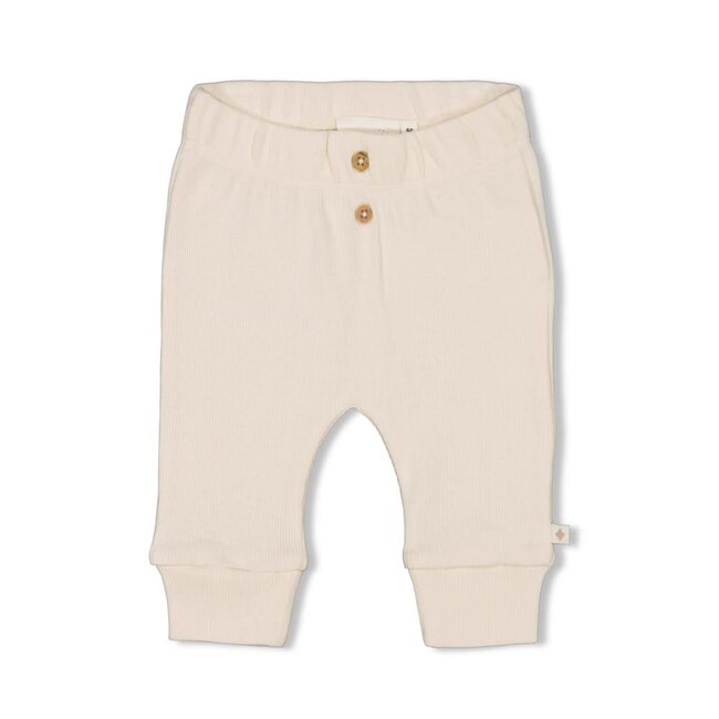 Feetje - Broek Rib Offwhite - Cute Cookie