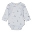 Feetje - Romper AOP Rib Blauw - Farm Life