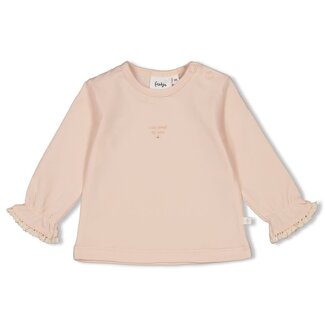 Feetje Feetje - Longsleeve Lichtroze - Sweet Poppy