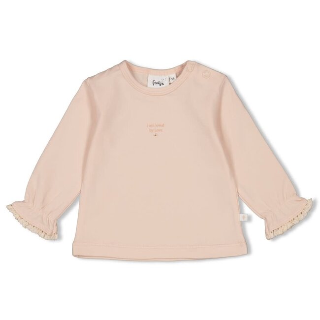 Feetje - Longsleeve Lichtroze - Sweet Poppy