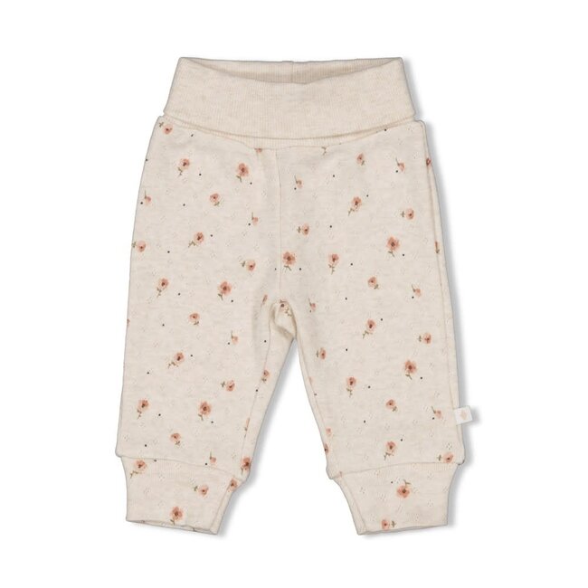 Feetje - Broek AOP Offwhite Melange - Sweet Poppy