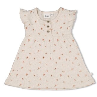 Feetje Feetje - Jurk AOP Offwhite Melange - Sweet Poppy