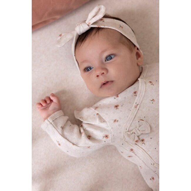 Feetje - Overslagshirt AOP Offwhite Melange - Sweet Poppy