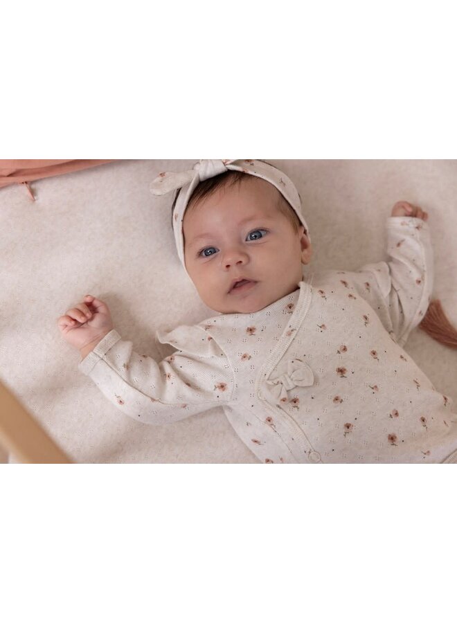Feetje - Overslagshirt AOP Offwhite Melange - Sweet Poppy