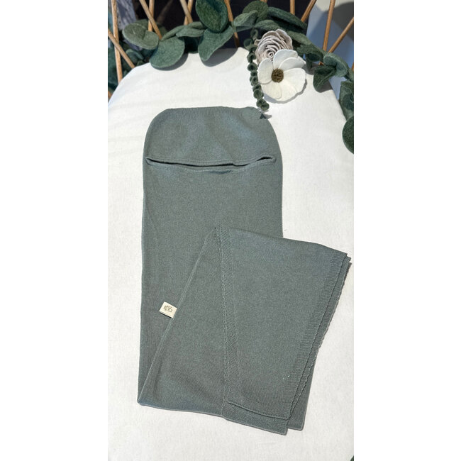 Moalie - Merinowol/Cashmere Snuggle / Baby Cocoon - Simple Sage