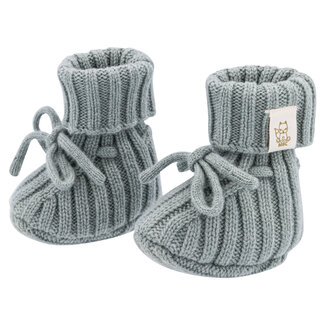 Moalie Moalie - Merinowol/Cashmere Slofjes - Simple Sage