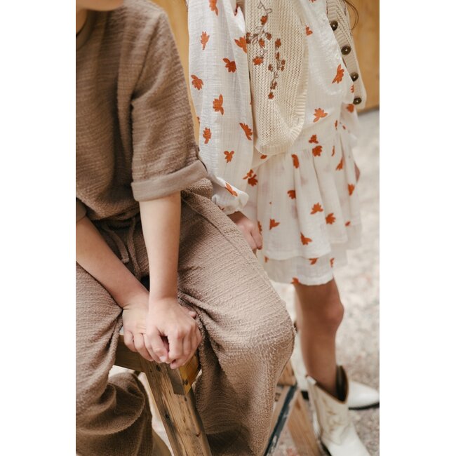 Levv - Skirt Riva - AOP Orange Flower