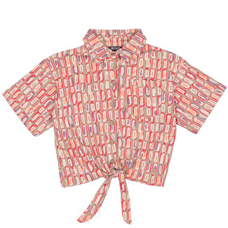 Quapi Quapi - Shirt Finette - AOP Sand Sketch