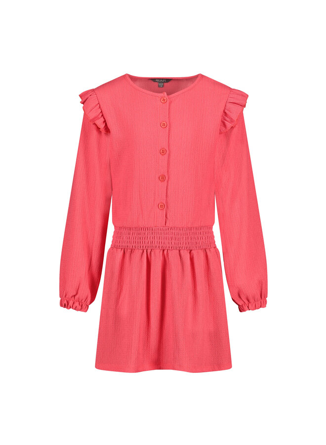 Quapi - Jurk Fem - Pink Red