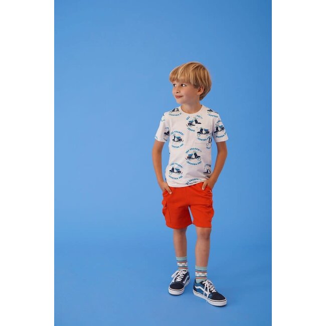 Sturdy - T-shirt AOP Offwhite - The Good Life