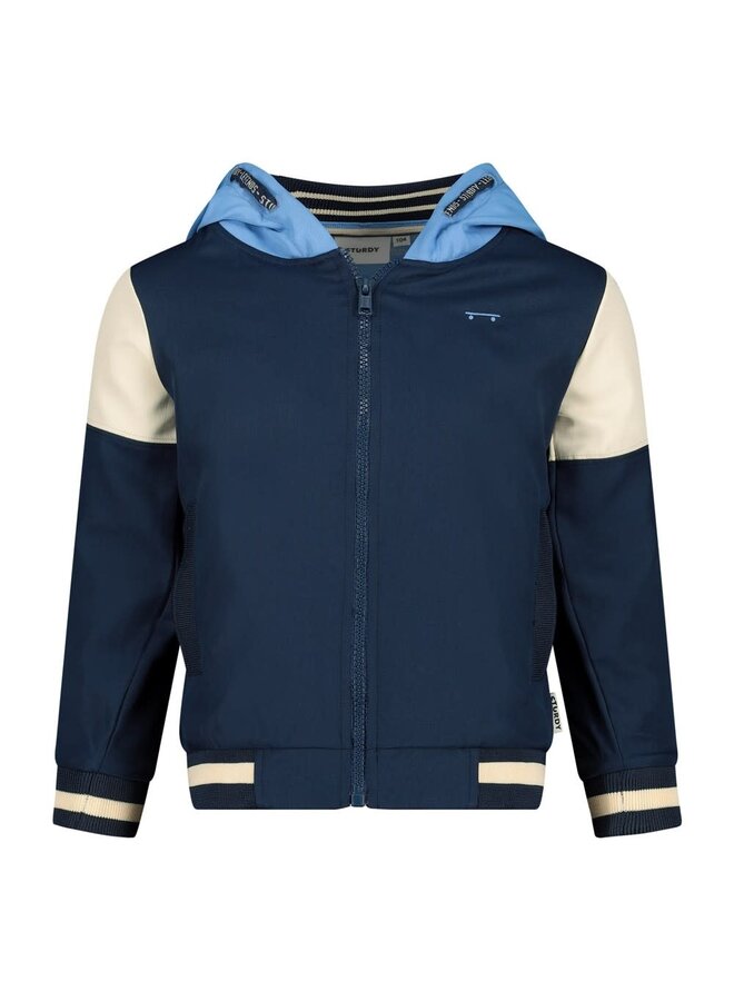 Sturdy - Jas Met Capuchon Indigo - The Good Life