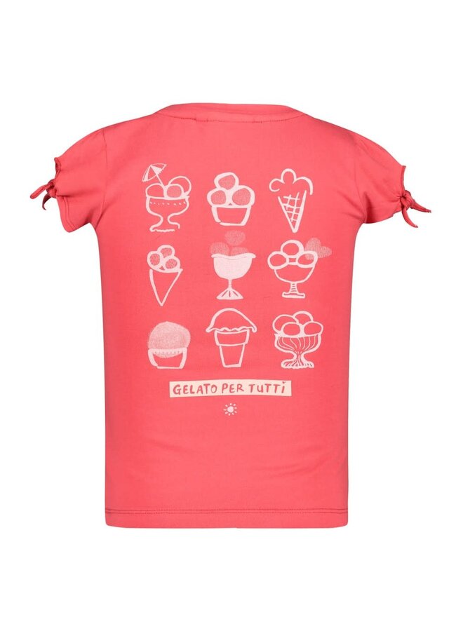 Jubel - T-shirt Rood - Ciao Bella