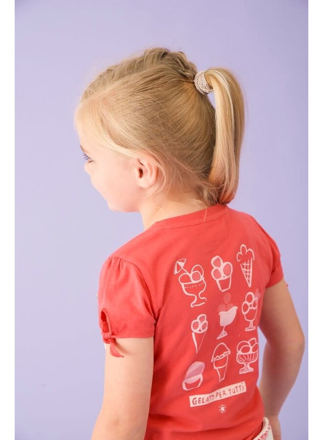 Jubel - T-shirt Rood - Ciao Bella