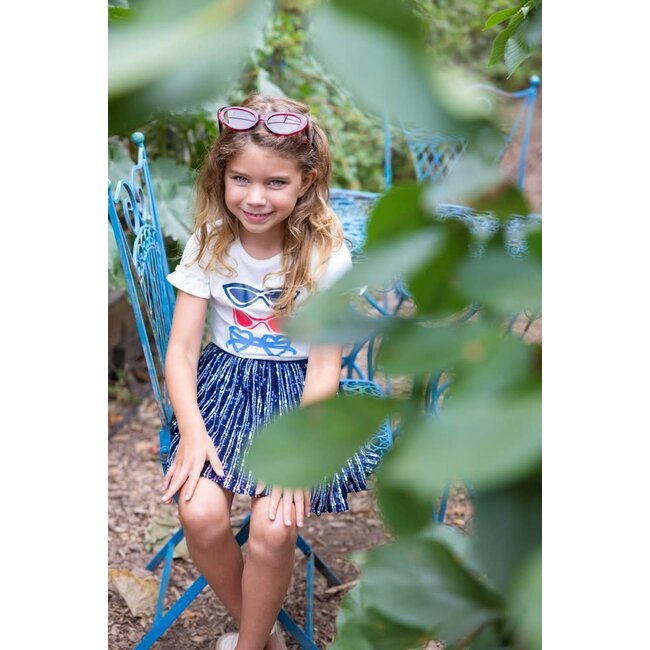 Jubel - T-shirt Ruches Offwhite - Ciao Bella