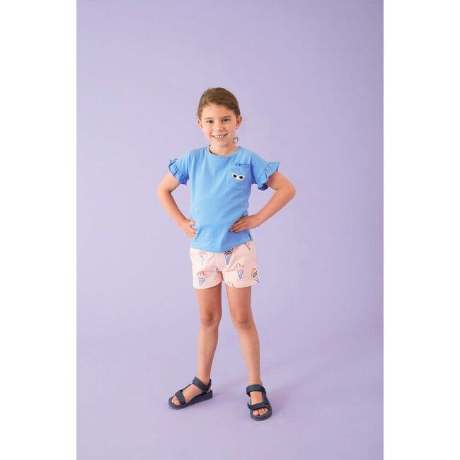 Jubel - T-shirt Blauw - Ciao Bella